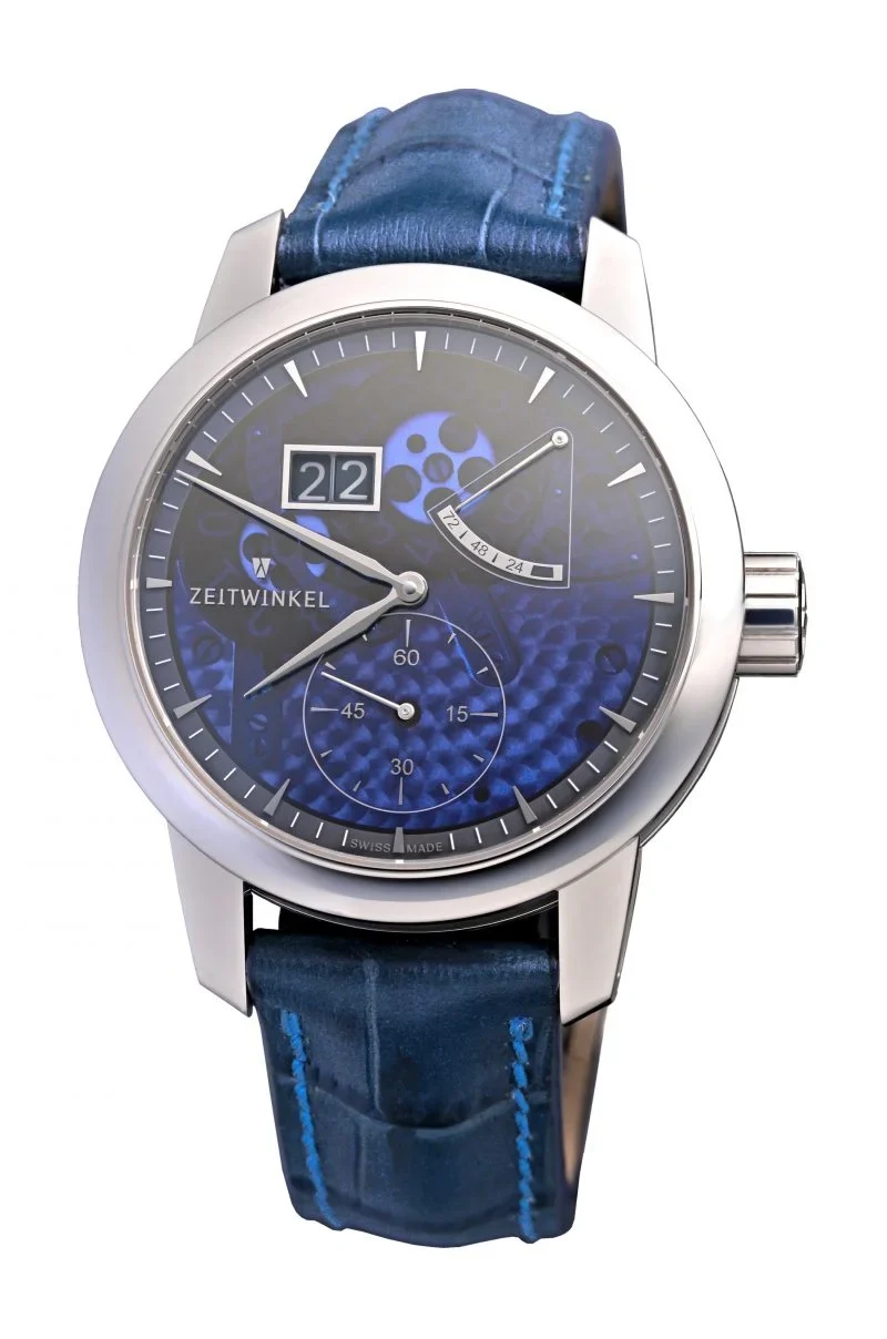 Zeitwinkel 273° Saphir Bleu