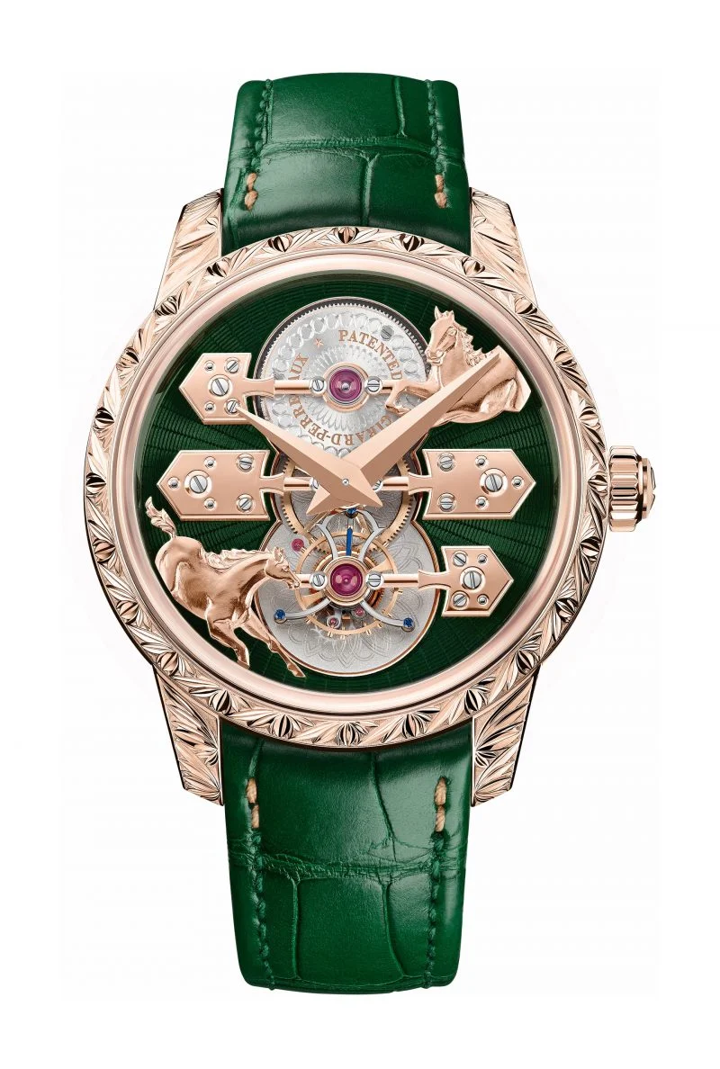 Girard-Perregaux La Esmeralda Tourbillon “A Secret” Eternity Edition Limited edition of 18 pieces