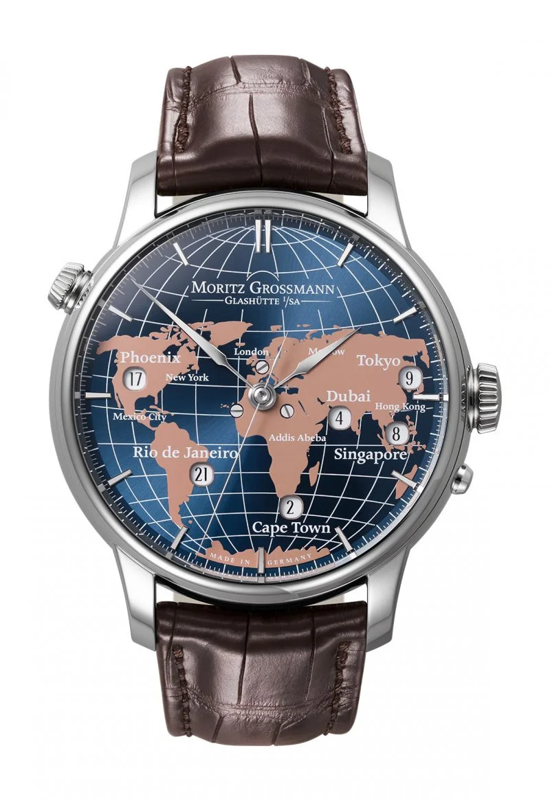 Moritz Grossmann Universalzeit Stainless Steel