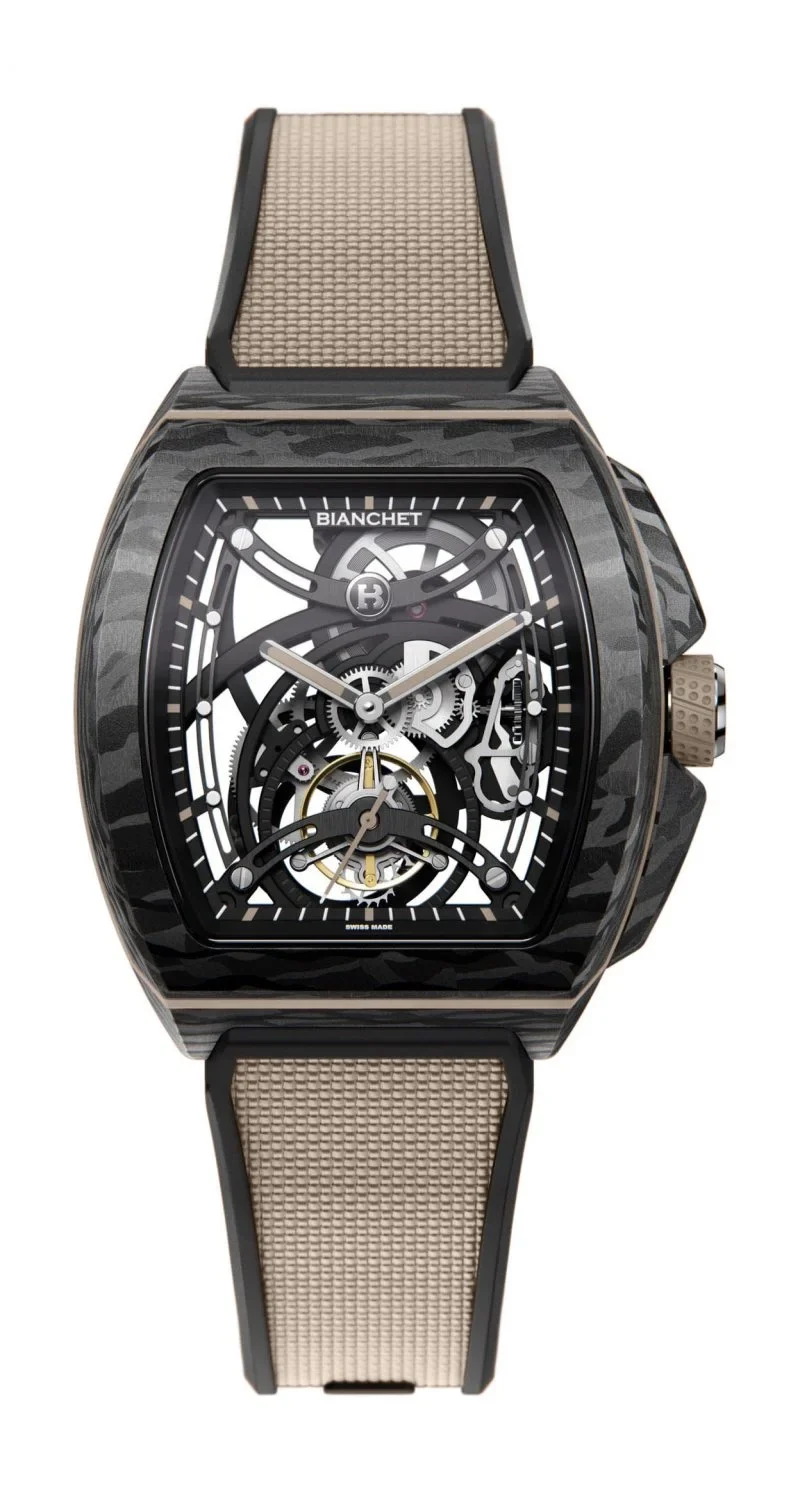 Bianchet Carbon Earth Tourbillon B1.618 Openwork Limited edition of 21 pieces