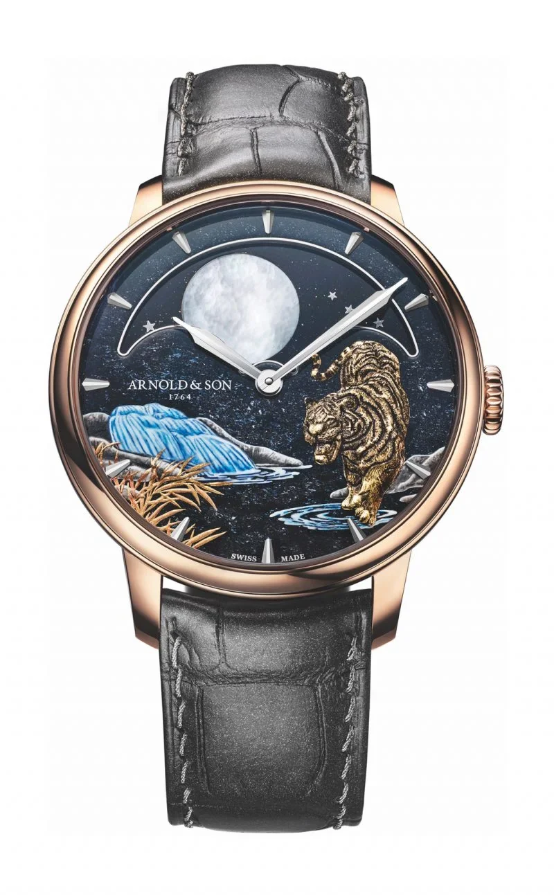 Arnold & Son Perpetual Moon “Year of the Tiger” Limited edition of 8 pieces