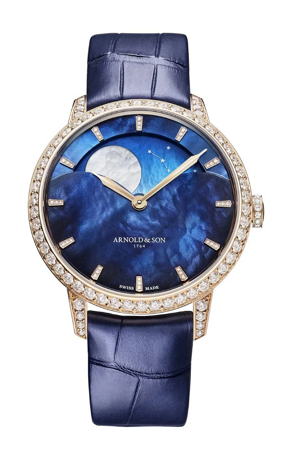 Arnold & Son Perpetual Moon 41.5 Red Gold