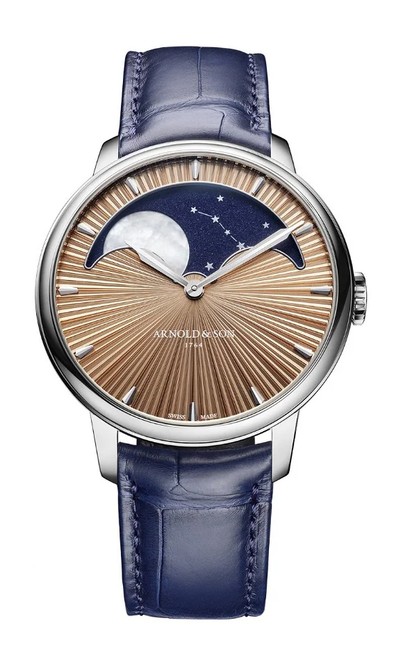 Arnold & Son Perpetual Moon 41.5 Platinum Limited edition of 28 pieces