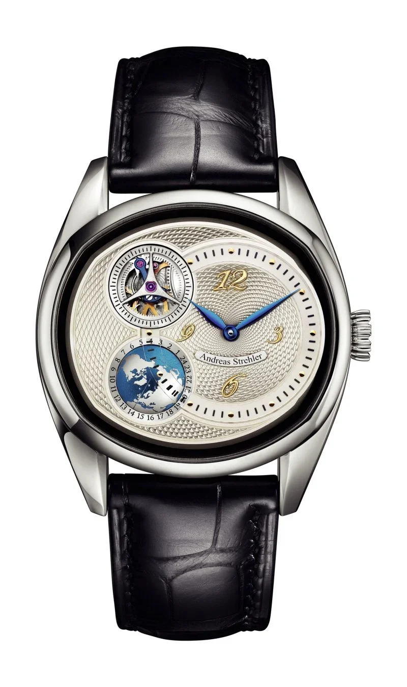 Andreas Strehler Sauterelle à Heure Mondiale Platinum