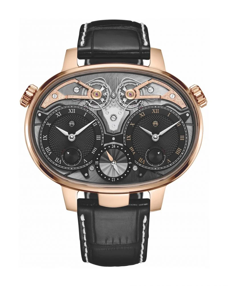 Armin Strom Dual Time Resonance Rose Gold Limited edition of 8 pieces