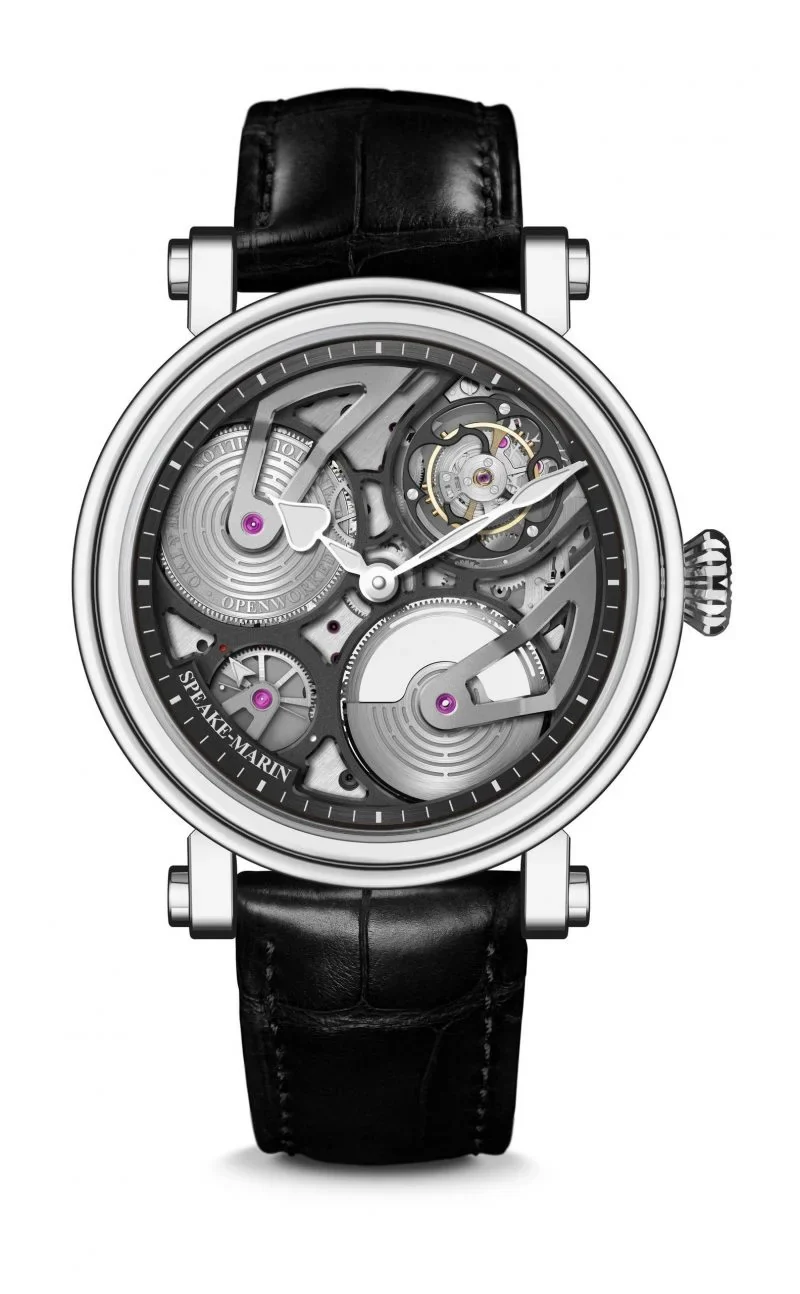 Speake-Marin One & Two Openworked Tourbillon Speake-Marin One & Two Openworked Tourbillon Speake-Marin One & Two Openworked Tourbillon Limited edition of 5 pieces