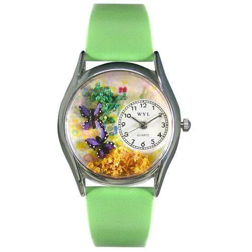 Butterflies Watch Small Silver Style