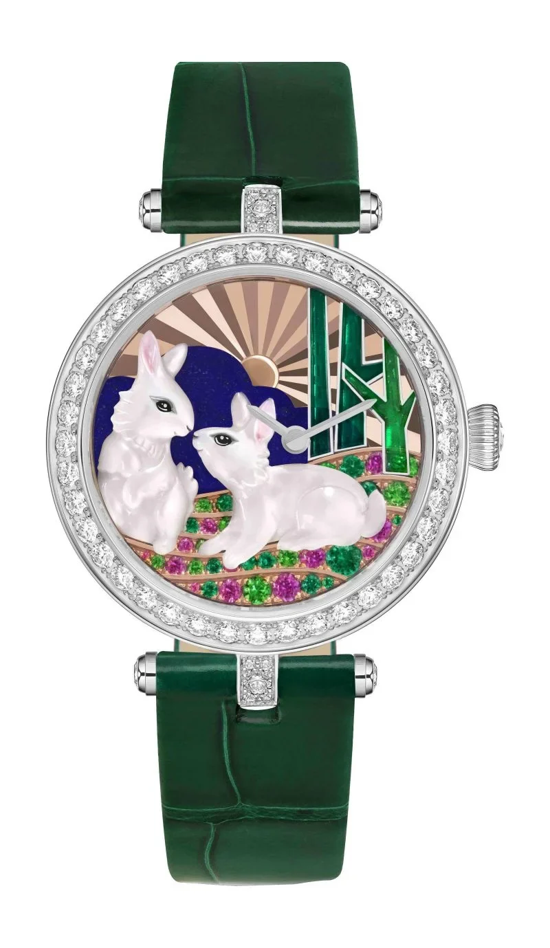 Van Cleef & Arpels Lady Duo de Lapins Limited edition