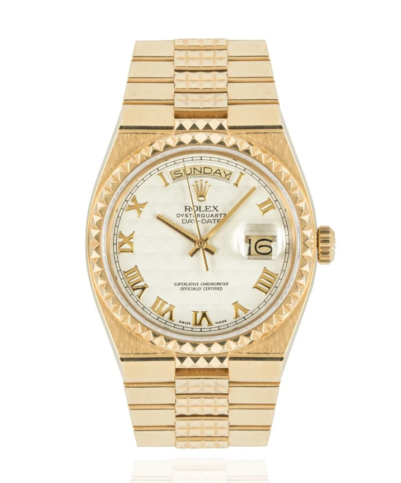 ROLEX DAY-DATE EGYPTIAN OYSTERQUARTZ 19028