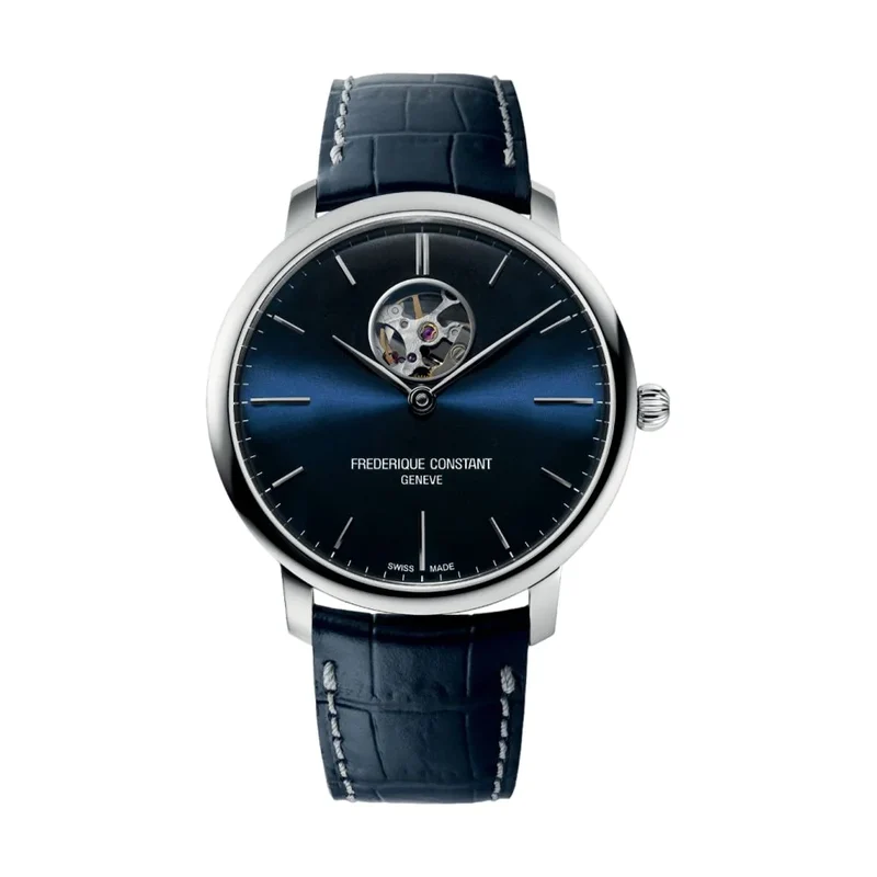 Frederique Constant Slimline Heart Beat Automatic Navy Dial OVERVIEW Reference FC-312N4S6