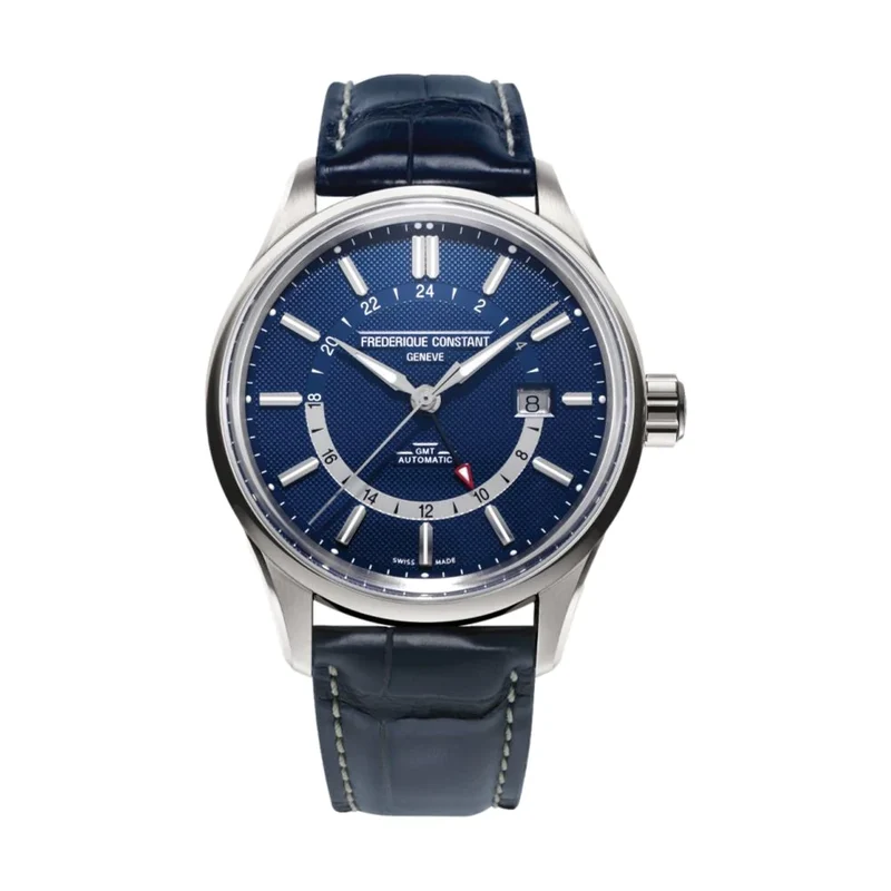 Frederique Constant Yacht Timer GMT Navy Dial Reference FC-350NT4H6