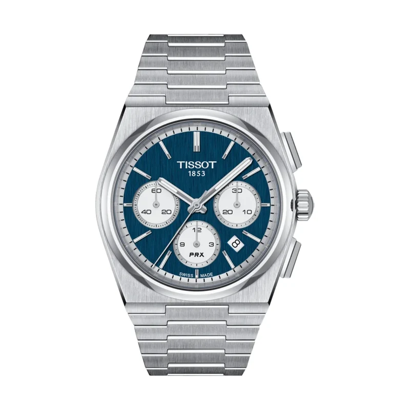 Tissot PRX Chronograph Blue Reference T1374271104100