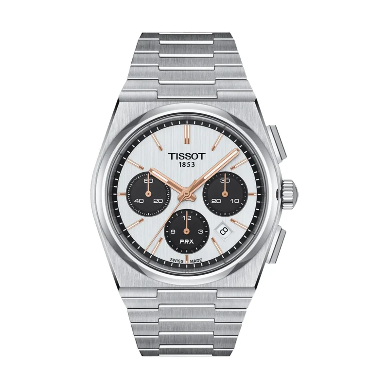 Tissot PRX Chronograph White Reference T1374271101100