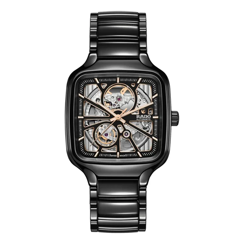 Rado True Square Automatic Open Heart Black Case R27086162