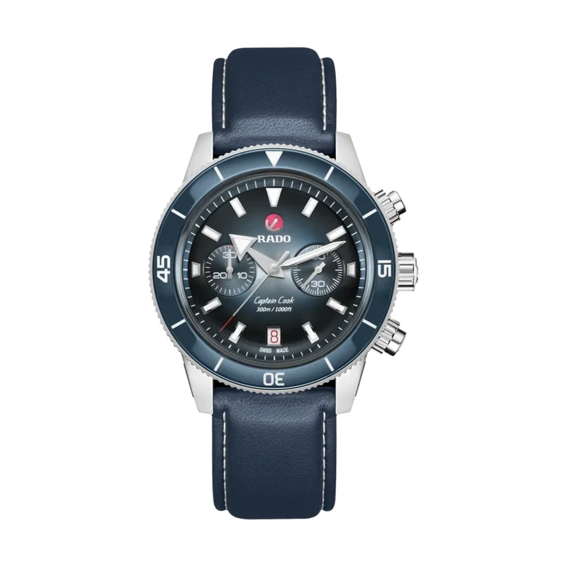 Rado Captain Cook Automatic Chronograph Blue Reference R32145208