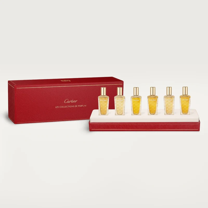 LES HEURES VOYAGEUSES - OUD RADIEUX, OUD & MUSC, OUD & PINK, OUD & AMBER, OUD & SANTAL, OUD & OUD GIFT SET, 6 X 15 ML