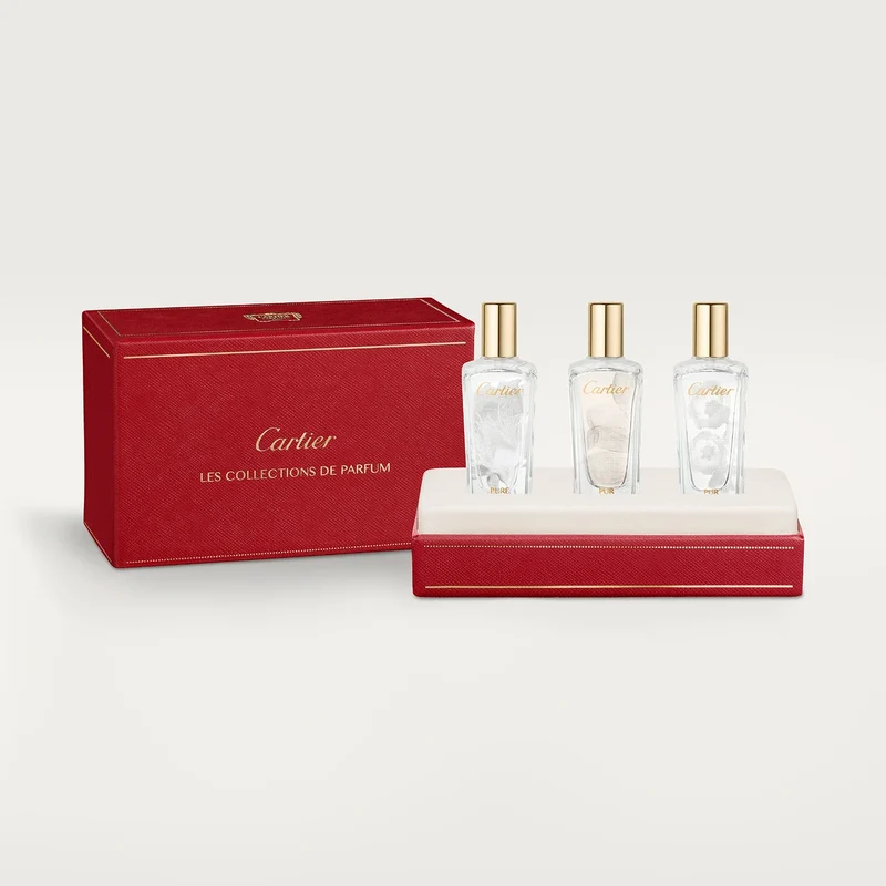LES ÉPURES DE PARFUM - PURE ROSE, PUR MUGUET, PURE MAGNOLIA GIFT SET, 3 X 15 ML