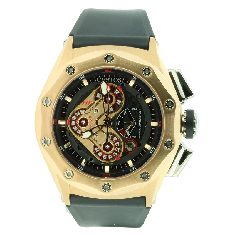 CVSTOS Challenge-R 50 Hf Chrono Rose Gold Model Ref : CV8037CHR50HF5N000000001