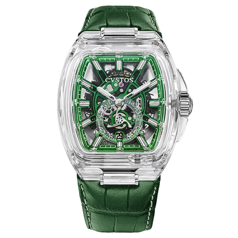 CVSTOS Cvstos Metropolitan Sapphire / Skeleton Green Model Ref : F00103.4287001