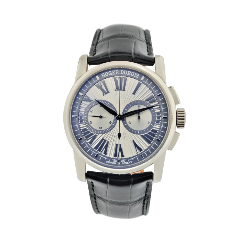 Roger Dubuis Hommage Reference RDDBHO0567, a white gold automatic chronograph wristwatch, Circa 2015