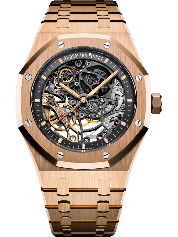 ROYAL OAK DOUBLE BALANCE WHEEL OPENWORKED Ref. 15407OR.OO.1220OR.01