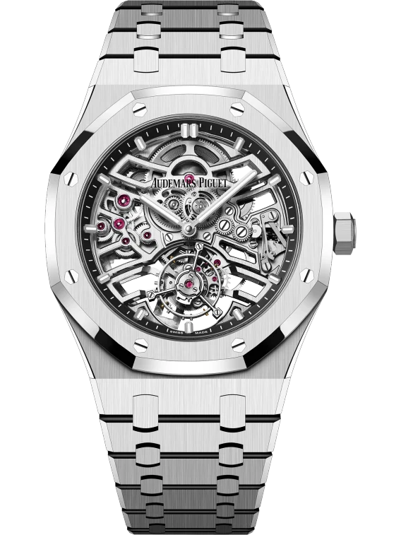 ROYAL OAK SELFWINDING FLYING TOURBILLON OPENWORKED "50TH ANNIVERSARY" Ref. 26735ST.OO.1320ST.01