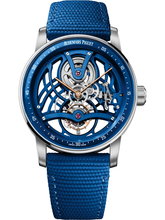 CODE 11.59 BY AUDEMARS PIGUET TOURBILLON OPENWORKED LIMITED EDITION OF 50 Ref. 26600NB.OO.D346KB.01