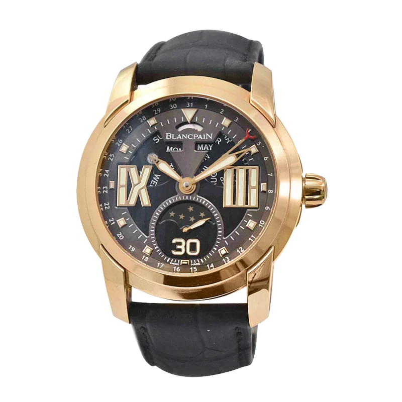 Blancpain L-Evolution Triple Calendar Reference 8866-3630-53B, a rose gold automatic wristwatch with triple calendar and moonphase