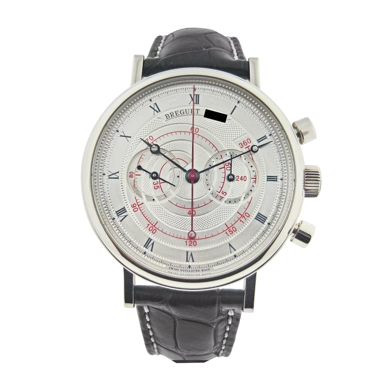 Breguet Musicale Reference 7800BB119YV, a white gold automatic wristwatch, Circa 2013