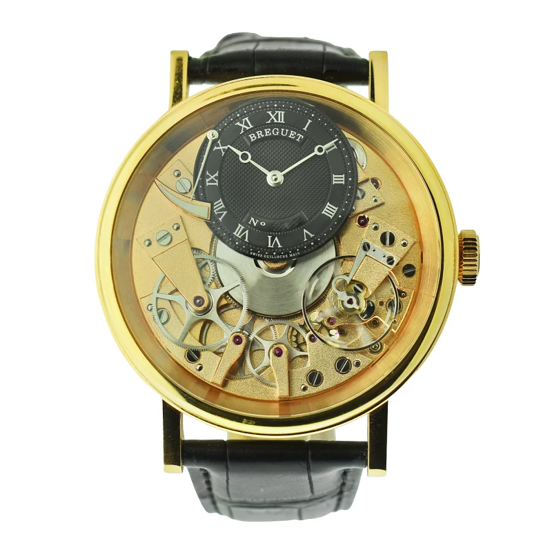 Breguet Tradition Reference 7057BR/R9/9W6, a rose gold manual wristwatch, Circa 2014