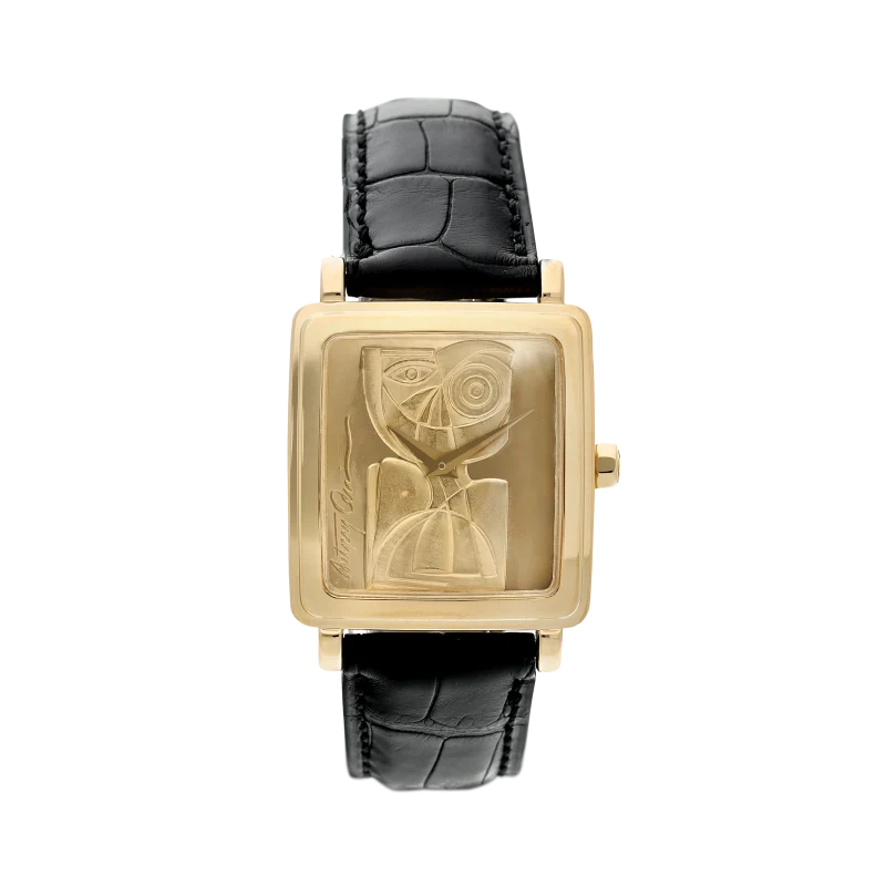 Blancpain Limited Edition Anthony Quinn "Child", A yellow gold automatic wristwatch, Circa 2000