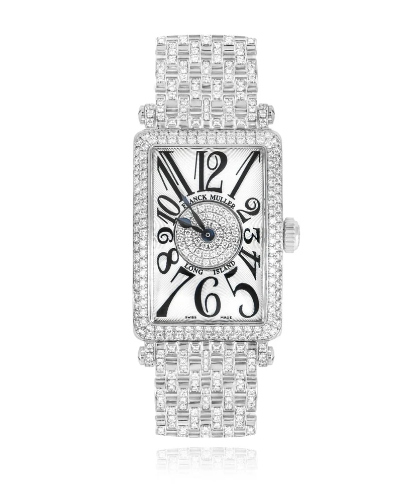 FRANCK MULLER LONG ISLAND DIAMOND SET 902 QZDB 1P