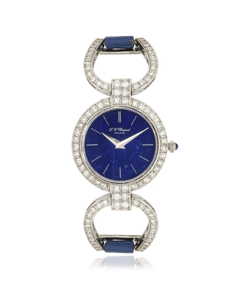 CHOPARD WOMEN'S WHITE GOLD DIAMOND SET WATCH
