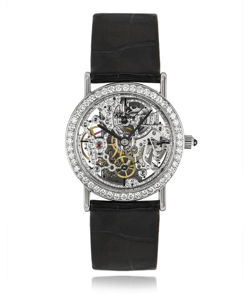 CHOPARD WHITE GOLD SKELETON DIAL