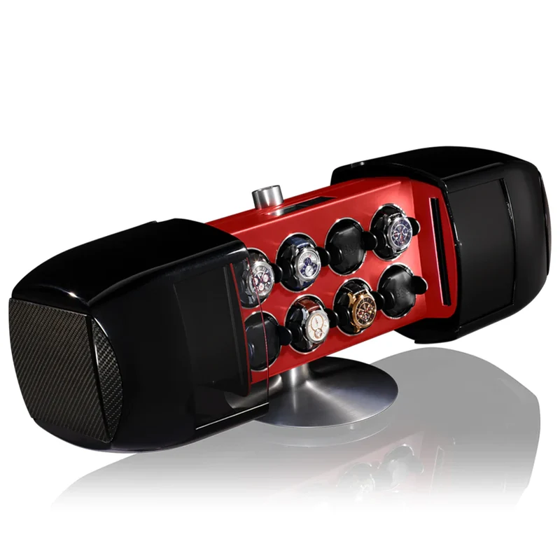 BUBEN & ZORWEG Phantom 8 Carbon & Red Leather Model Ref : 110060802