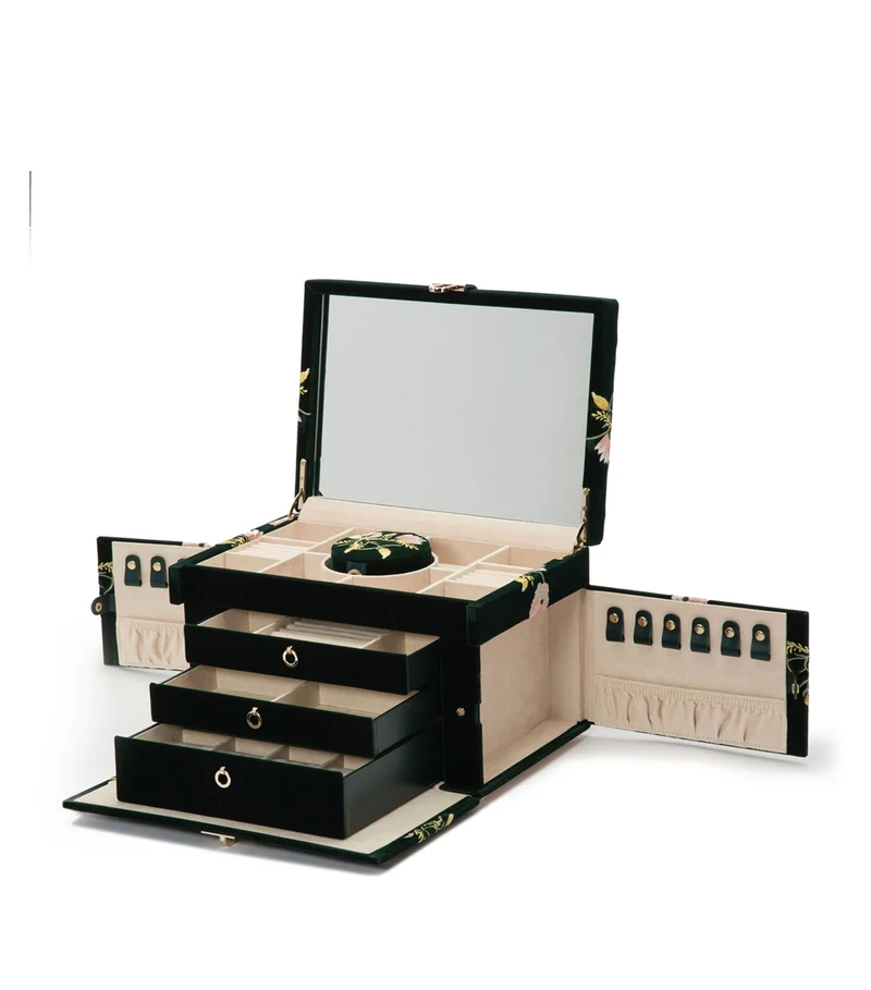 WOLF Large Zoe Jewellery Box