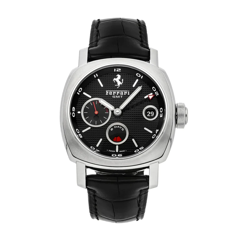 PANERAI Ferrari Granturismo 8 Days GMT FER 12 REF FER00012
