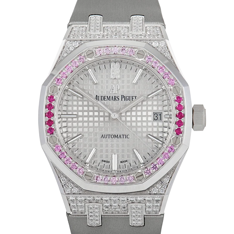 Audemars Piguet Royal Oak Reference 15452BC.ZY.D007VE.01, a white gold automatic wristwatch with date