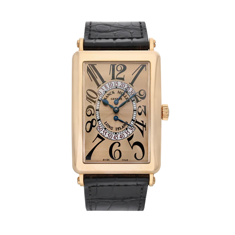 Franck Muller Long Island Ref 1100DSR, a rose gold automatic wristwatch with double second retrograde
