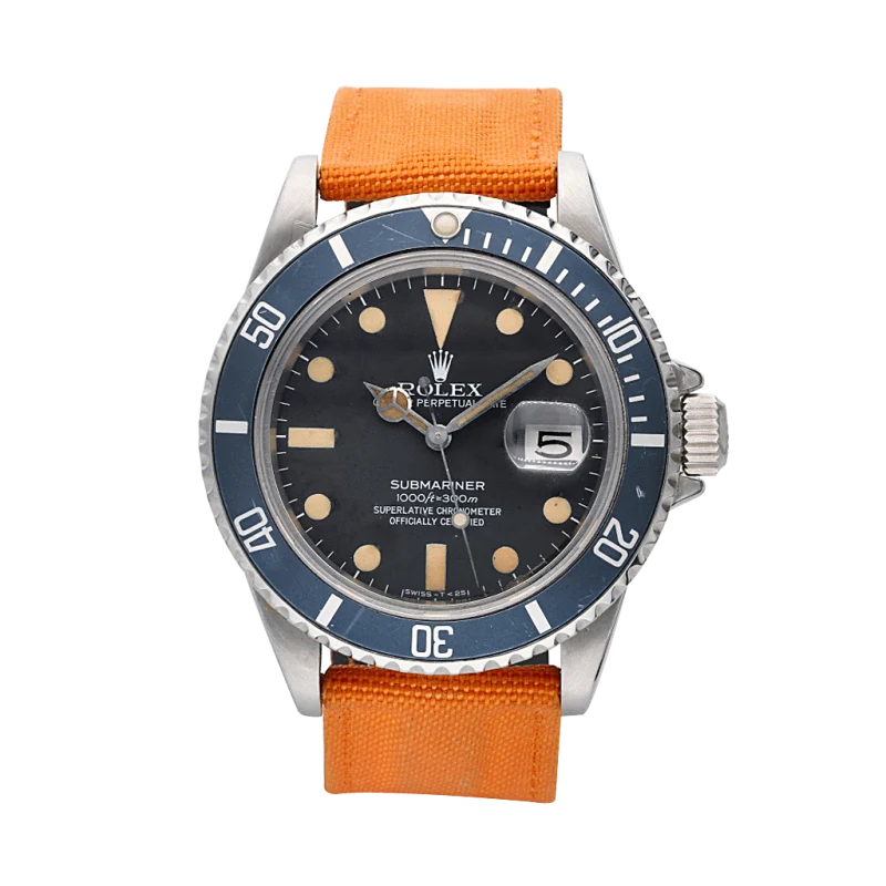 Cover image 0 Cover image 0 Cover image 0 Cover image 0 Cover image 0 Cover image 0 Rolex Submariner Reference 16800, a stainless steel automatic wristwatch with date, Circa 1982