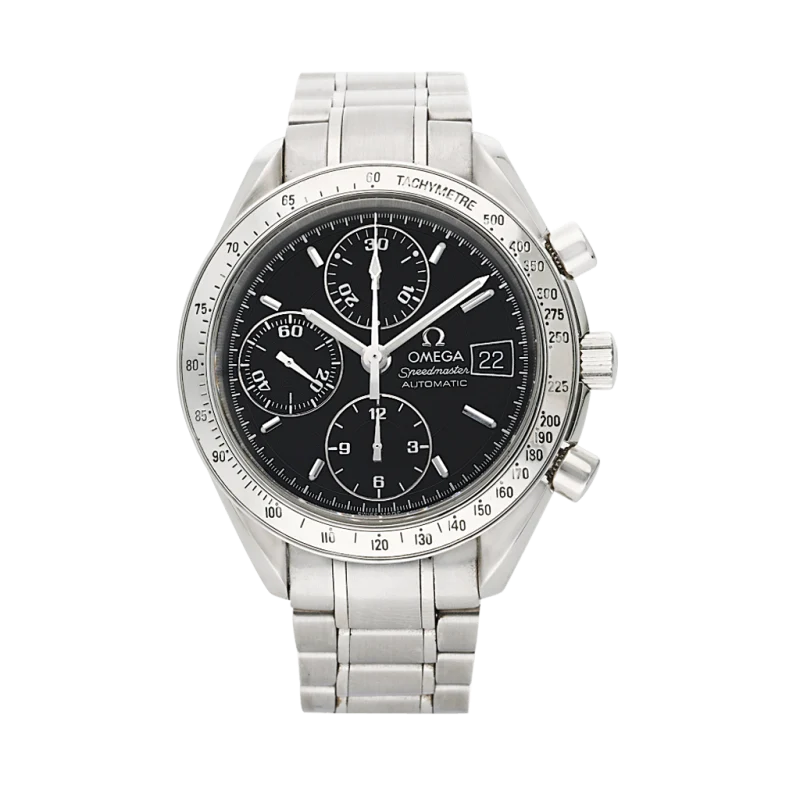 Omega Speedmaster Reference 3513.50.00, a stainless steel automatic wristwatch with chronograph, date and bracele