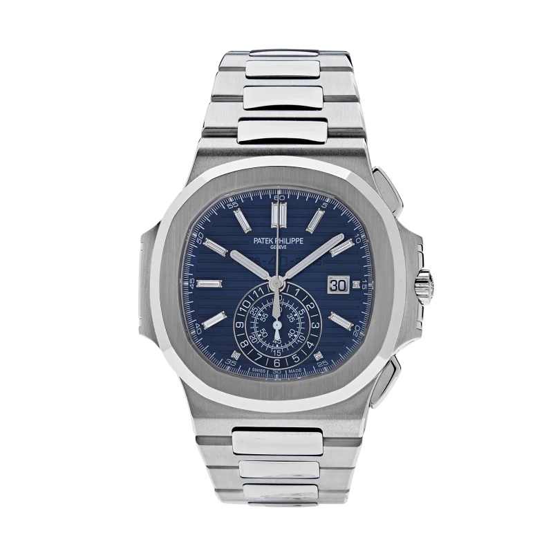 Patek Philippe '40th Anniversary' Nautilus Reference 5976/1G, a white gold automatic wristwatch flyback chronograph, date and bracelet