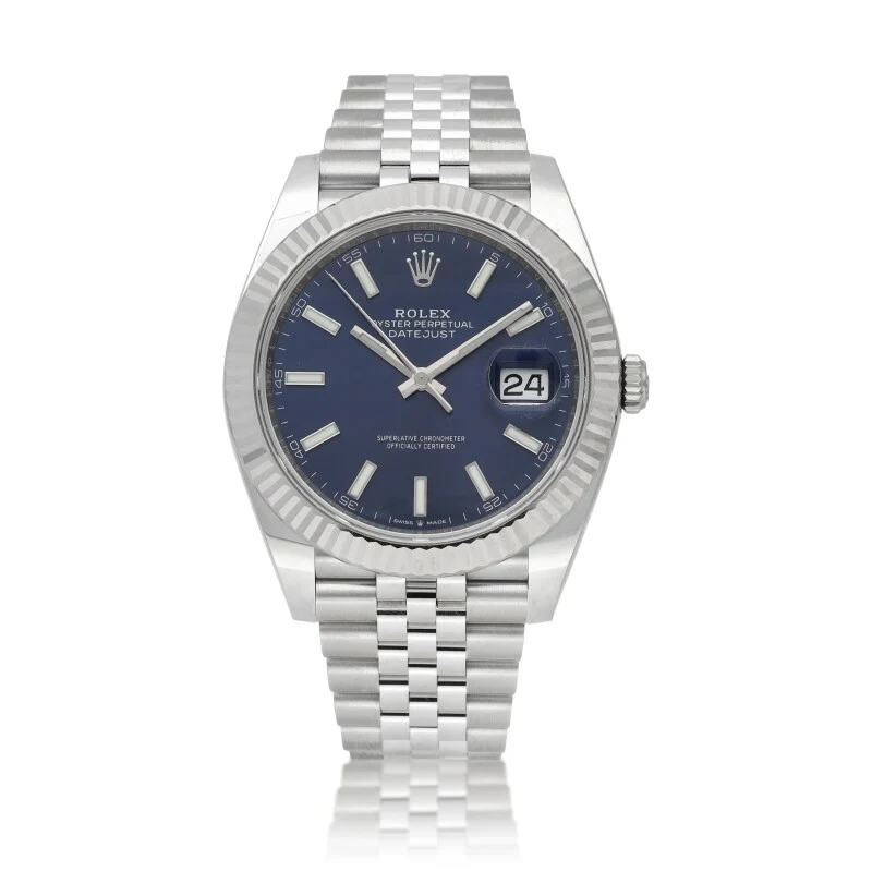 Rolex Datejust 126334, a stainless steel automatic wristwatch with date