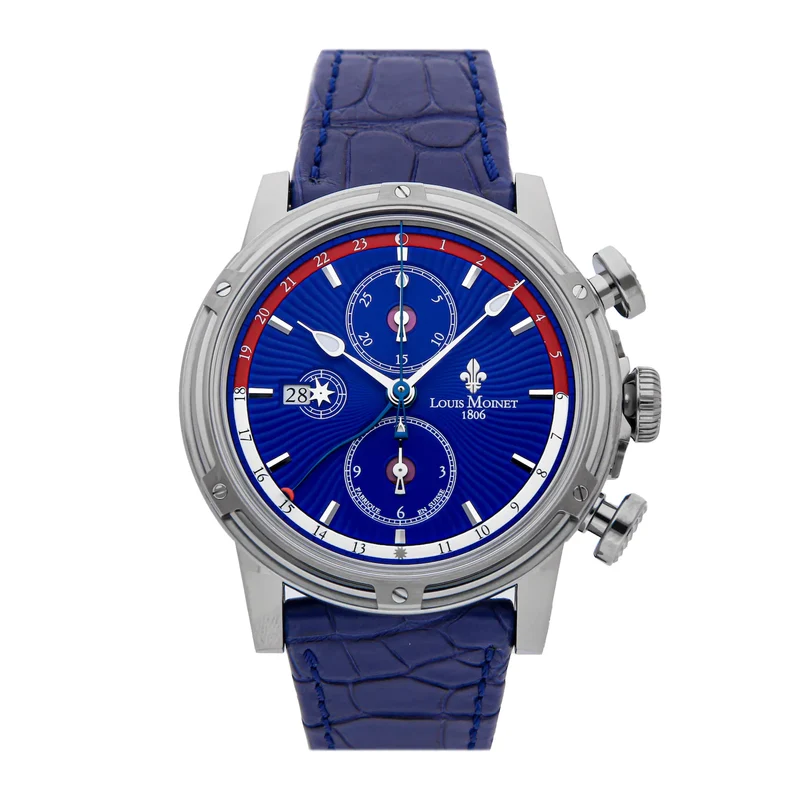 LOUIS MOINET Geograph Chronograph Limited Edition REF LM-78.20.20
