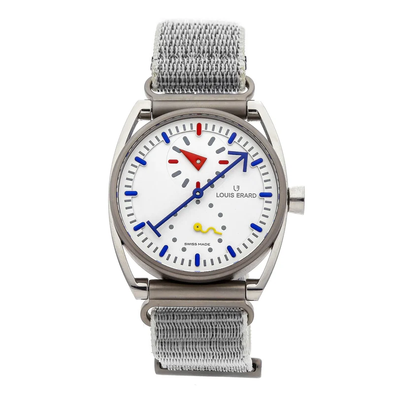 LOUIS ERARD x Alain Silberstein Excellence Le Regulateur Blanc Limited Edition REF 85358TT01