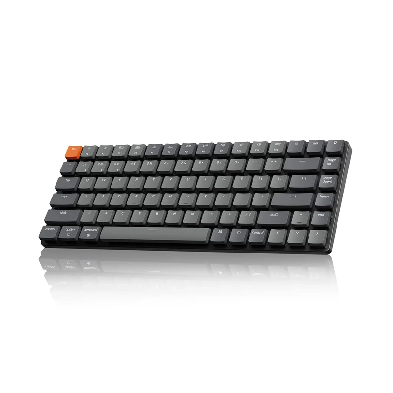Keychron K3 Version 2, 84 Keys Ultra-Slim Wireless Bluetooth/USB Wired Mechanical Keyboard (Ten Keys Missing)