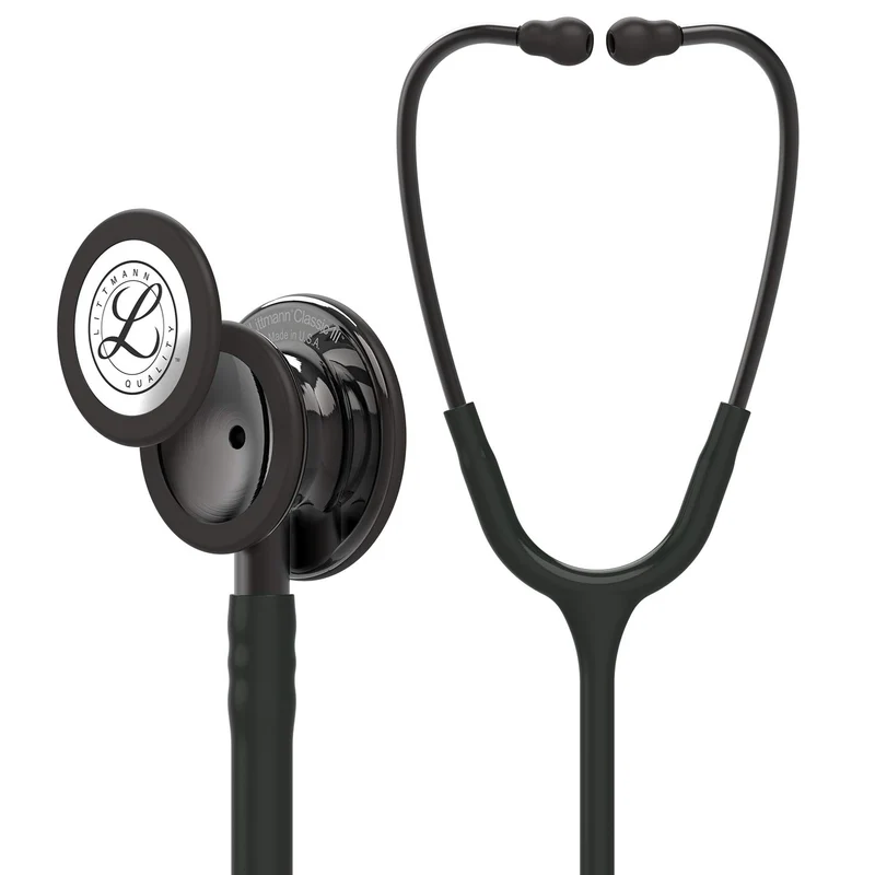 3M Littmann Classic III Monitoring Stethoscope, Smoke-Finish, Black Tube, 27 inch, 5811 (BRAND NEW/SEALED)