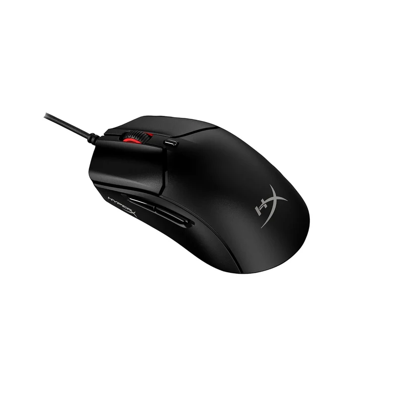 HyperX Pulsefire Haste 2 USB Type-A Wired RGB Gaming Mouse, Up to 26K DPI, HyperX 26K Sensor, 53g Ultra-Lightweight, 6 programmable Buttons, 8K Hz Polling Rate, 24 Months Warranty - Black [6N0A7AA]