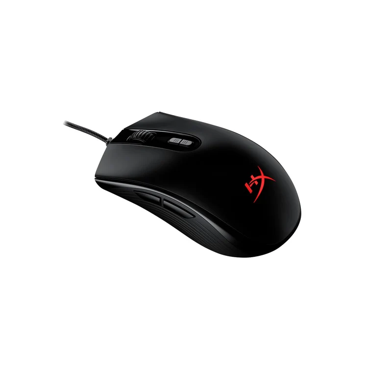 HyperX Pulsefire Core RGB USB Gaming Mouse, Up to 6200 DPI, Pixart 3327 Optical Sensor, 87gm Lightweight, 20Mn Clicks, 7 Programmable Buttons, 1K Hz Polling Rate, 24 Months Warranty - Black [4P4F8AA]