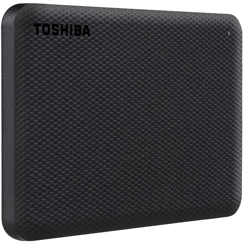 Toshiba Canvio Advance 2TB Portable External HDD, USB3.0 for PC Laptop Windows and Mac. 3 Years Warranty. External Hard Drive - Black